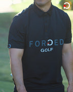 BLACK PERFORMANCE POLO