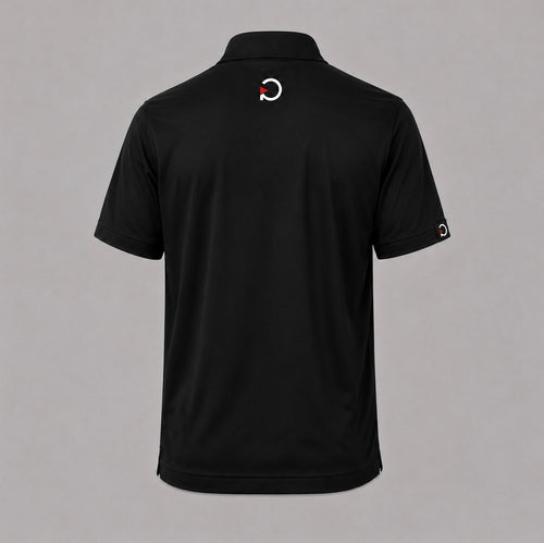 BLACK PERFORMANCE POLO