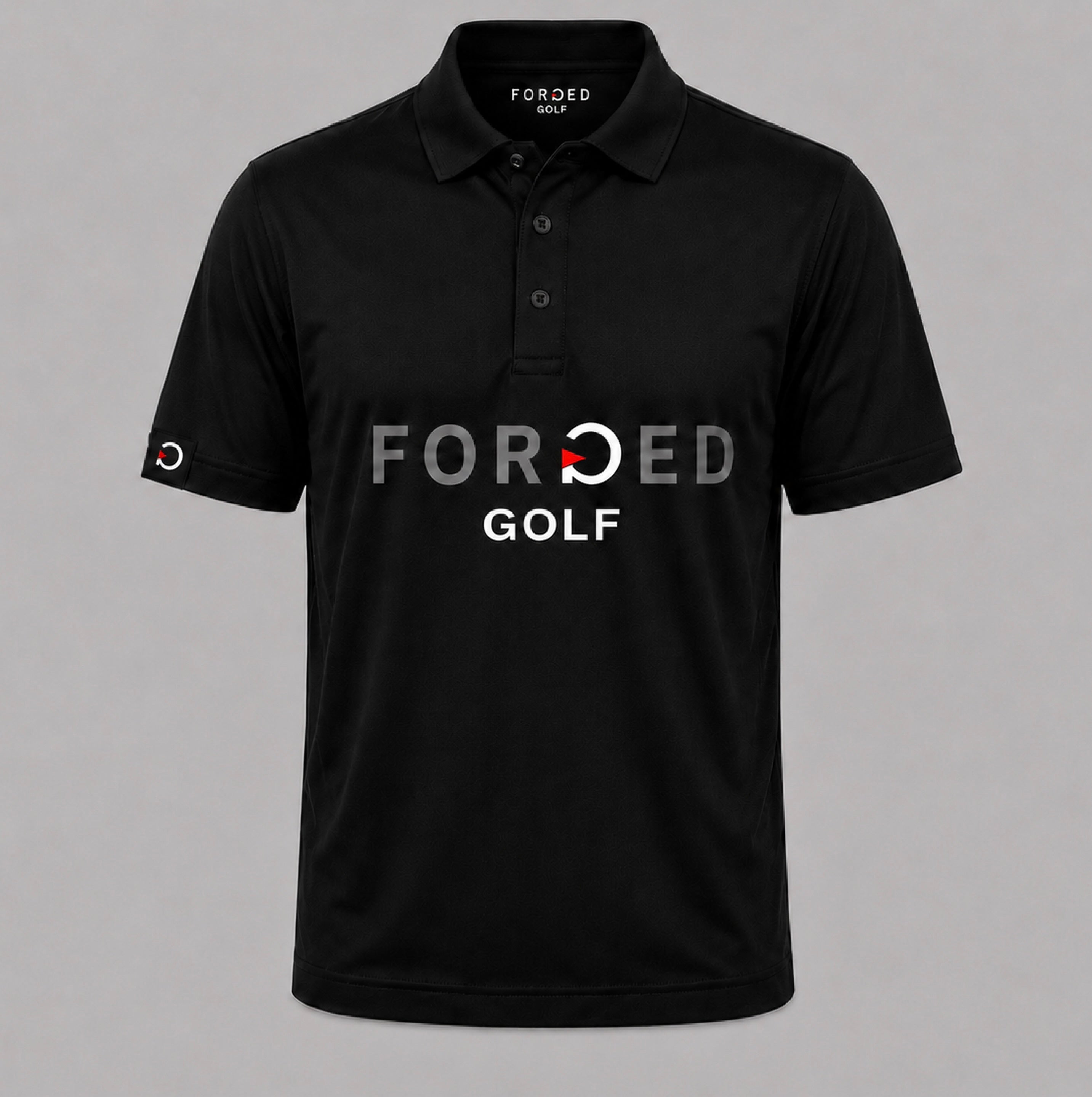 BLACK PERFORMANCE POLO